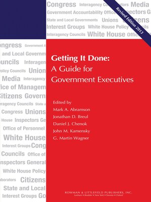 cover image of Getting It Done